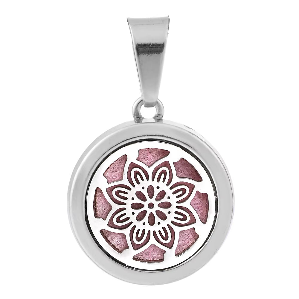 New Aromatherapy Pendant Small Essential Oil Diffuser Necklace Tree of Life Open Locket Pendant Perfume Necklace