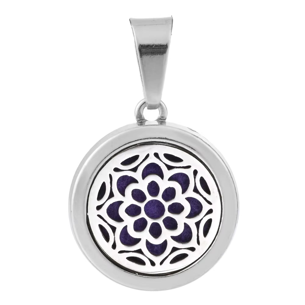 New Aromatherapy Pendant Small Essential Oil Diffuser Necklace Tree of Life Open Locket Pendant Perfume Necklace