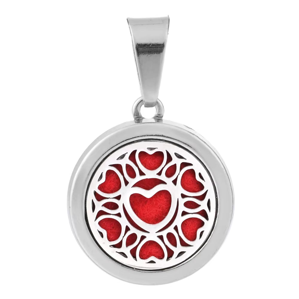 New Aromatherapy Pendant Small Essential Oil Diffuser Necklace Tree of Life Open Locket Pendant Perfume Necklace