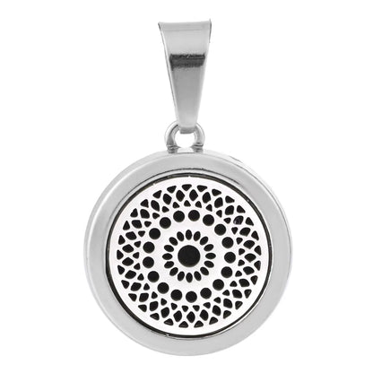 New Aromatherapy Pendant Small Essential Oil Diffuser Necklace Tree of Life Open Locket Pendant Perfume Necklace