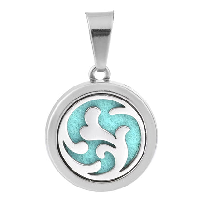 New Aromatherapy Pendant Small Essential Oil Diffuser Necklace Tree of Life Open Locket Pendant Perfume Necklace