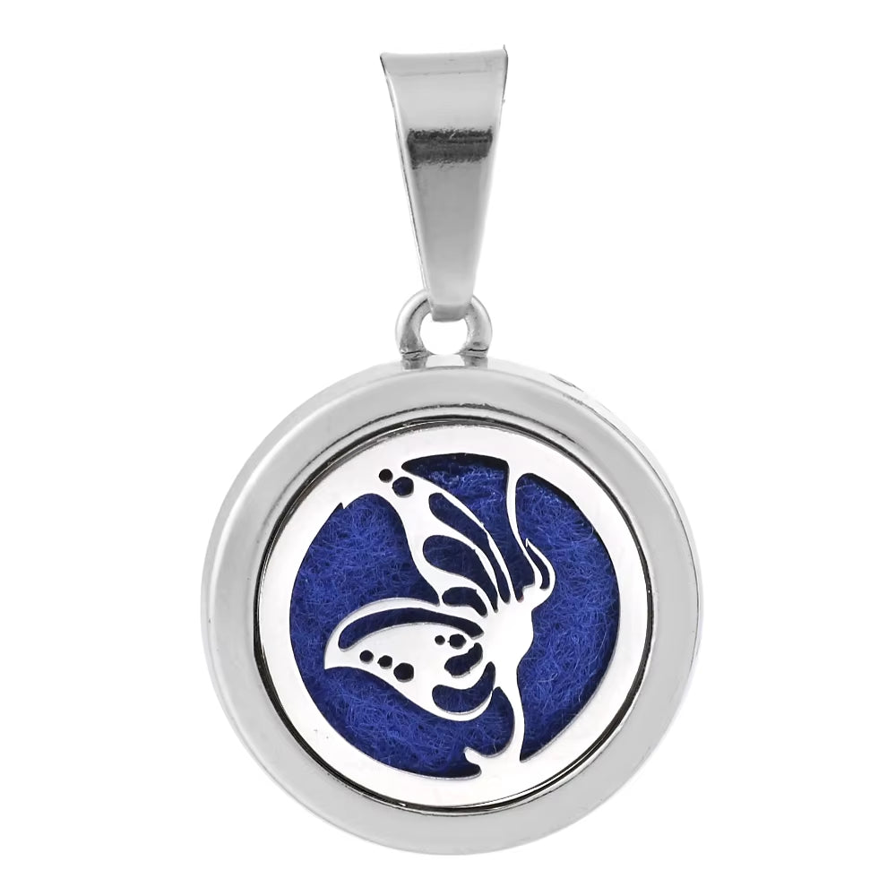 New Aromatherapy Pendant Small Essential Oil Diffuser Necklace Tree of Life Open Locket Pendant Perfume Necklace