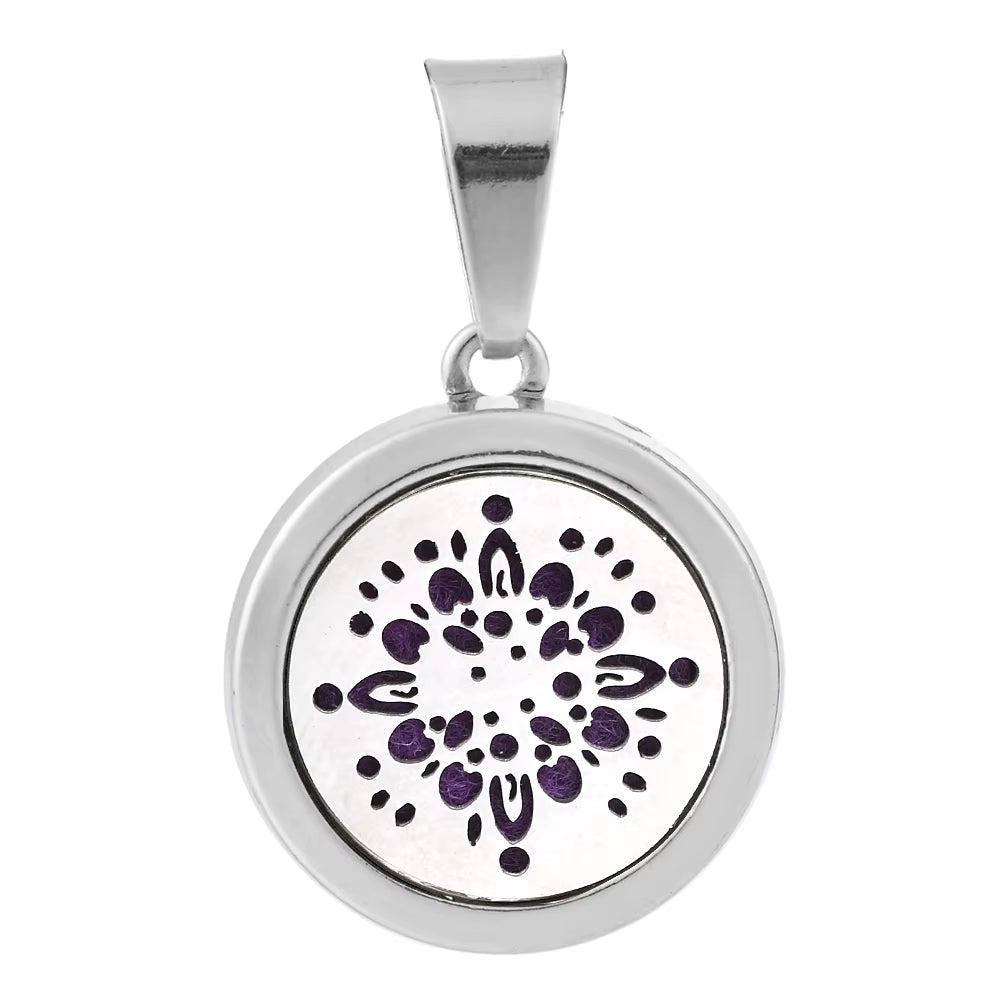 New Aromatherapy Pendant Small Essential Oil Diffuser Necklace Tree of Life Open Locket Pendant Perfume Necklace