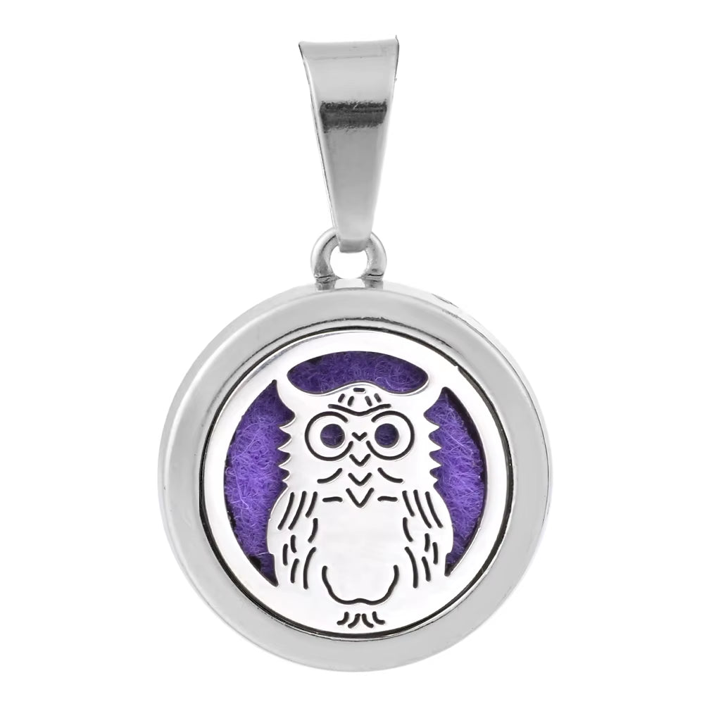 New Aromatherapy Pendant Small Essential Oil Diffuser Necklace Tree of Life Open Locket Pendant Perfume Necklace