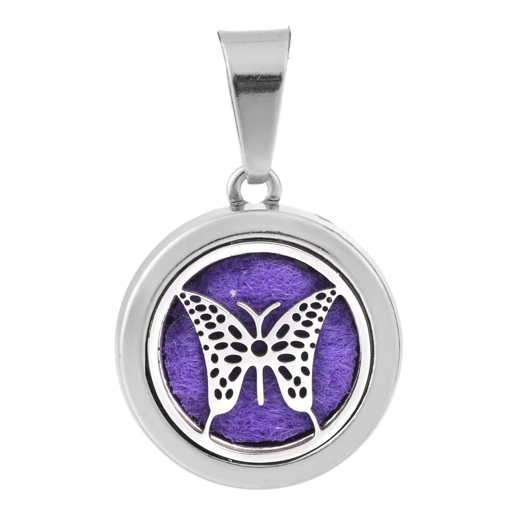 New Aromatherapy Pendant Small Essential Oil Diffuser Necklace Tree of Life Open Locket Pendant Perfume Necklace