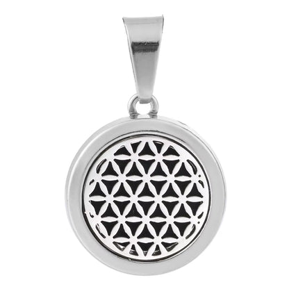 New Aromatherapy Pendant Small Essential Oil Diffuser Necklace Tree of Life Open Locket Pendant Perfume Necklace