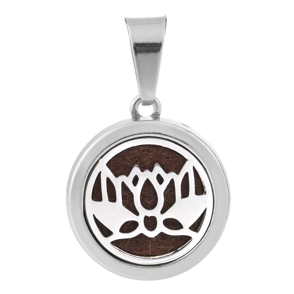 New Aromatherapy Pendant Small Essential Oil Diffuser Necklace Tree of Life Open Locket Pendant Perfume Necklace