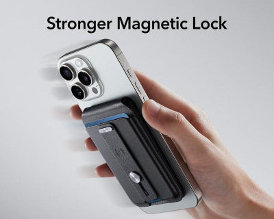 ESR Geo for Magsafe Wallet with Full Find My Functionality,3/5 Card-Holder, RFID Blocking, Magnetic Wallet for Iphone 17/16/15/14/13/12 Series,With Adjustable Stand