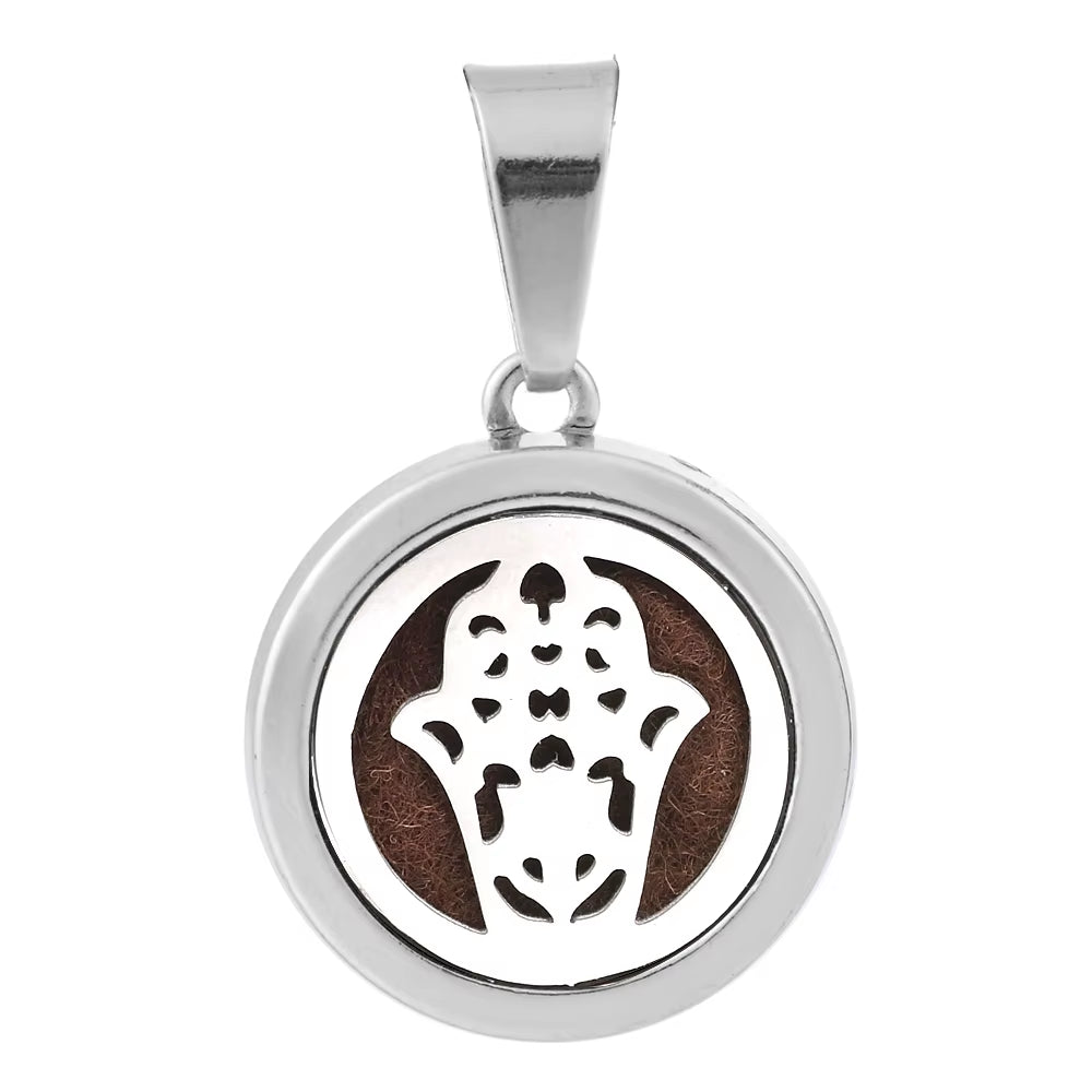 New Aromatherapy Pendant Small Essential Oil Diffuser Necklace Tree of Life Open Locket Pendant Perfume Necklace