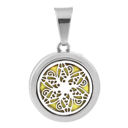 New Aromatherapy Pendant Small Essential Oil Diffuser Necklace Tree of Life Open Locket Pendant Perfume Necklace