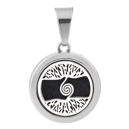 New Aromatherapy Pendant Small Essential Oil Diffuser Necklace Tree of Life Open Locket Pendant Perfume Necklace