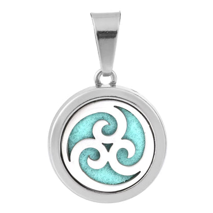 New Aromatherapy Pendant Small Essential Oil Diffuser Necklace Tree of Life Open Locket Pendant Perfume Necklace