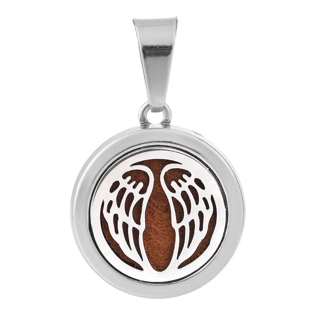 New Aromatherapy Pendant Small Essential Oil Diffuser Necklace Tree of Life Open Locket Pendant Perfume Necklace