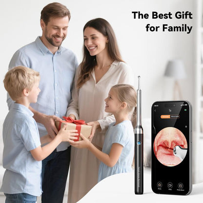 Tonsil Stone Remover Kit with Camera & Light - Wifi Connected for Ios/Android, 5 Attachments, Rechargeable (Usb/Battery), Home Oral Care Tool