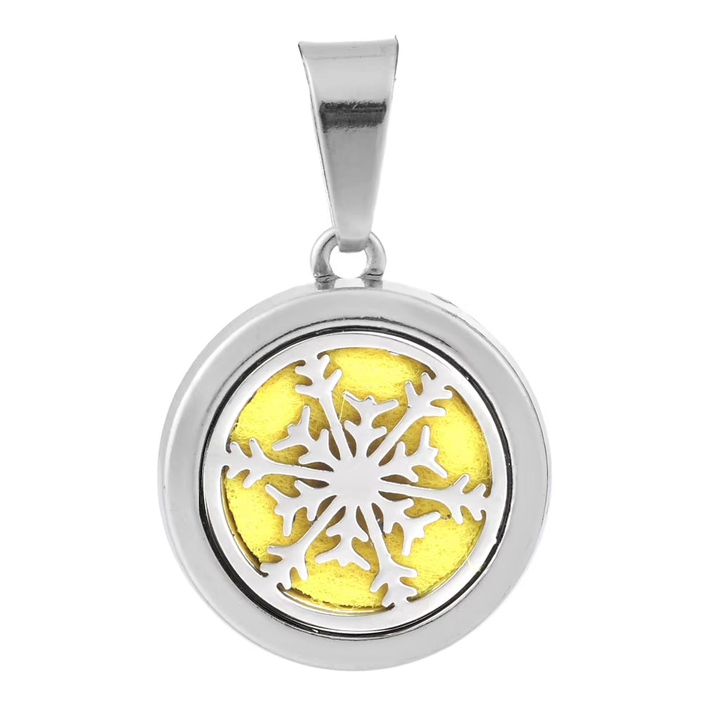 New Aromatherapy Pendant Small Essential Oil Diffuser Necklace Tree of Life Open Locket Pendant Perfume Necklace